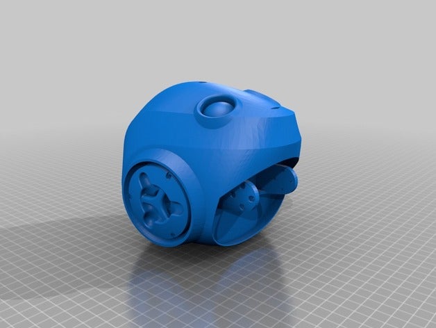 robot humanoid robosavvy design winner unl robotics 3D print model - Mito3D