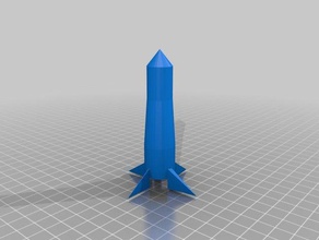 my rocket vehicles 3d print model - Mito3D