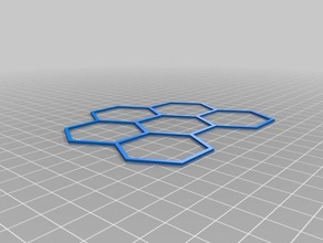 hexagonal de la cuadrícula unidad playsets el sistema juego 3d print model - Mito3D