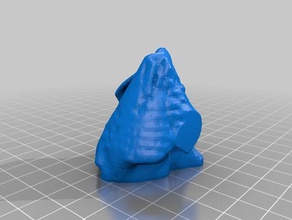 des tissus art makerbotdigitizer scan 3d print model - Mito3D