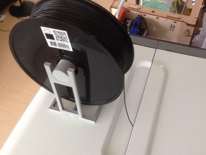 freestanding filament holder sized excelfil spools 3d printer accessories stand spool 3d print model - Mito3D