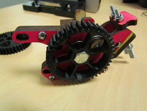 spur gear pb wooden extruder 3d printer extruders printrbot 3d print model - Mito3D