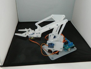 mearm version 02 ultra cheap robot arm robotics 3d print model - Mito3D