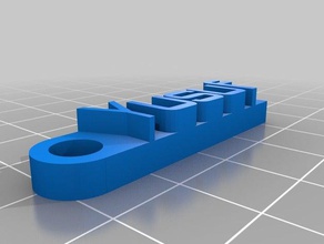 yusuf organización personalizado 3d print model - Mito3D