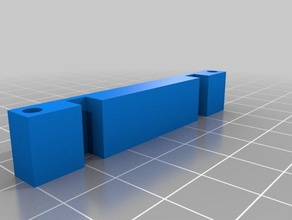 simple reprap lcd de punto muerto 3d la impresora partes soporte el panel monte prusa smartcontroller espaciador 3d print model - Mito3D