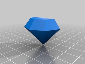 ring diamond other 3d print model - Mito3D