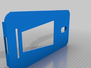 htc one sv-Fall mobile Telefon boost c525 Fall 3d print model - Mito3D