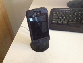 iphone 4s dock mobile 3d print model - Mito3D
