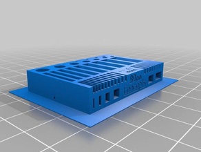 calibration matrix horizontal cavities 3d printing tests printer b9creator inclinated walls 3d print model - Mito3D