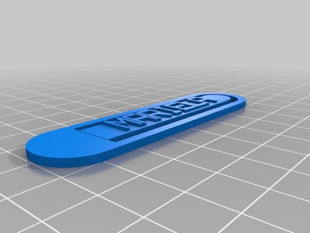 clip mariela organizzazione personalizzato 3D print model - Mito3D