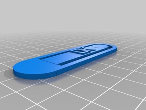 klip dk organizasyon özelleştirilmiş 3d print model - Mito3D