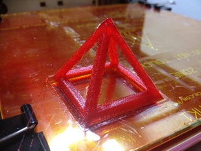 hollower Kalibrierung Pyramide 3d drucken tests 3d print model - Mito3D