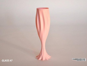 dus-Architekten Champagner-Glas 7 Küche Essen 3d print model - Mito3D