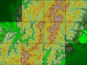 tararua intervalos nova zelândia 1100000 esporte ao ar livre dem caminhadas linz o mapa topo50 topográfico vagar 3d print model - Mito3D