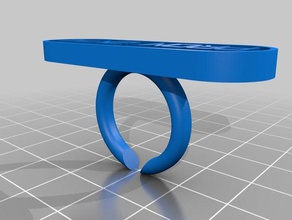 prom 2k14 anello anelli personalizzato 3d print model - Mito3D