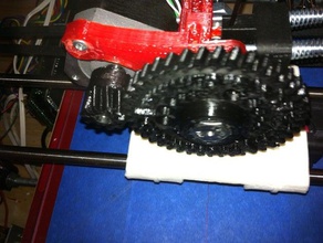 reprap2 idler helix spur gears 3d printer parts printing helical impresion colombia 3d print model - Mito3D