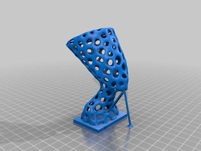 voronoi experiência camisa 10 nefertiti esculturas 3d print model - Mito3D