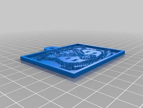 yuetwah 2d art personalizado 3d print model - Mito3D