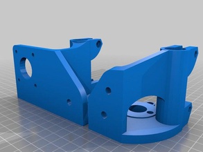 x-ends holding 20x20 extrusion 2 Loch delrin lm8uus 3d Drucker Teile 3d print model - Mito3D