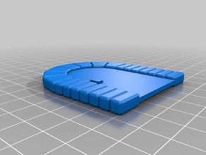 meine angepasste Stein Tür 11 Gebäude Strukturen 3d print model - Mito3D