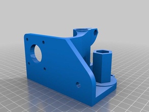 x-ends holding 20x20 extrusion nutslm8uus 3d de l'imprimante pièces mendel max 3d print model - Mito3D