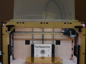 15 acrylic replicator enclosure 3d printer accessories upgrade part 3d print model - Mito3D