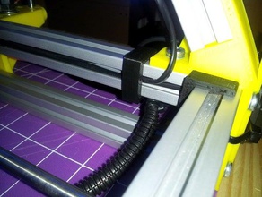 -mendelmax 80-20 cavo stretto clip 3d la stampante accessori 3d print model - Mito3D