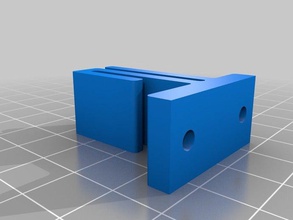 printrbot longer axis belt clips 3d printer parts 3d print model - Mito3D