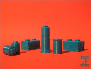seej columna suave playsets de puzzle juguete wargaming zheng3 3d print model - Mito3D