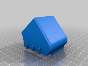 upafinia 3d printer fan mount parts 3d print model - Mito3D