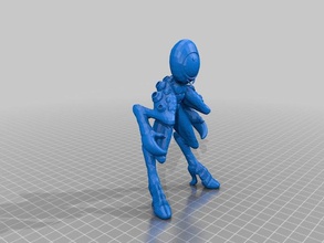 occulo sapiente animais alien criatura modelo brinquedo 3d print model - Mito3D