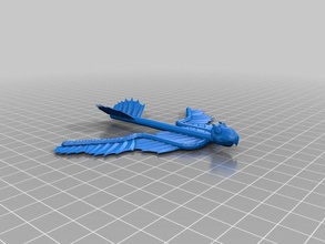 gliderhawk iv brinquedos jogos Impressora 3d pássaro wyatt 3d print model - Mito3D