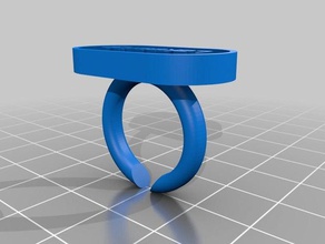 lakeside ring rings customized 3d print model - Mito3D
