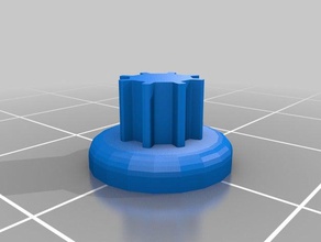 pequena polia 3d a impressora partes personalizado 3d print model - Mito3D