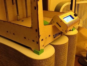 noise reduction ultimaker feet v2 3d printer accessories 3d print model - Mito3D