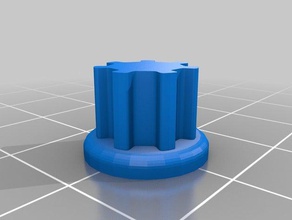 mi personalizados paramétrico de la polea un montón dientes los perfiles 3d impresora partes 3d print model - Mito3D