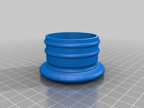 stable egg cup large eggs kitchen dining 3d print model - Mito3D