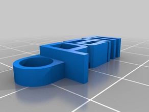 pam organizzazione personalizzato 3d print model - Mito3D