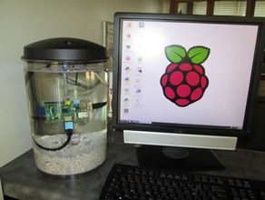 submergerd raspberry pi computer 3d print model - Mito3D