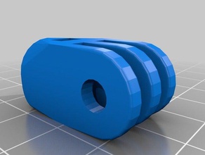 3 prong rod revised camera customized 3d print model - Mito3D