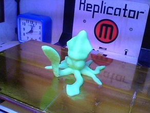 repulsive squid waves buh bye animals 3d print model - Mito3D