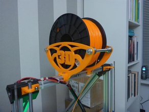 filament rulo tutucu 608 20 mm ekstruzyon 3d yazıcı aksesuarlar mendel max 3d print model - Mito3D