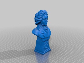 ludwig scans replicas makerbotdigitizer 3d print model - Mito3D