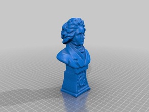 ludwig les analyses des répliques makerbotdigitizer 3d print model - Mito3D