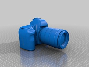 canon 5d markıı kamera 3d stl 3d print model - Mito3D