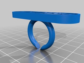 prom 2k14 ring531 anelli personalizzato 3d print model - Mito3D