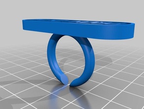 prom 2k14 ring57 anelli personalizzato 3d print model - Mito3D