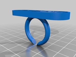 prom 2k14 ring595 anelli personalizzato 3d print model - Mito3D