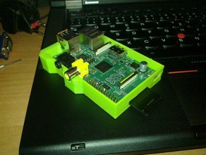 ein weiterer raspberry pi-Fall - Elektronik raspberrypi raspi Cinch-zu beheben rpi 3d print model - Mito3D