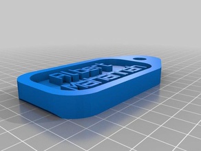 özelleştirilmiş anahtar kartımı daha kolay çıkarın diğer 3d print model - Mito3D